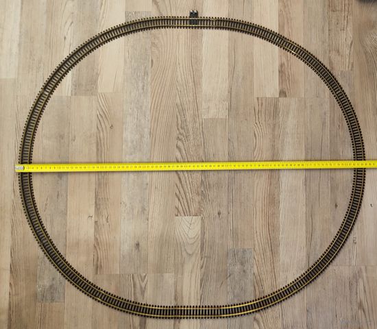 Рельсы Fleischmann, R=357,5mm, набор 14 шт., НО 1:87