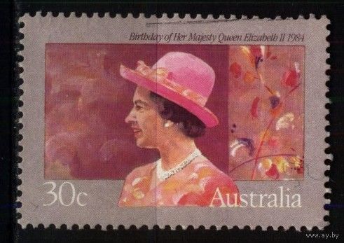 Австралия - 1984 [Mi. 870] Гашеная (AU22)