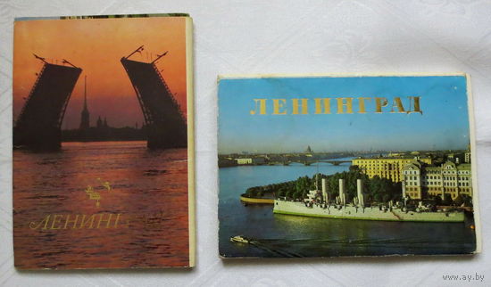 Ленинград, СССР. Полные наборы открыток: 1983 г. - 12 шт. (маркированные), 1984 г. - 18 шт. Цена за все. Состояние  хорошее.