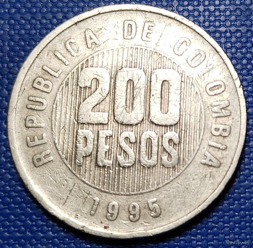 Колумбия 200 песо 1995 г.