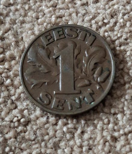 Эстония 1 сент, 1929