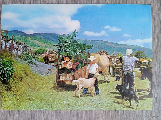 Этнография. Коста-Рика, типичный вид