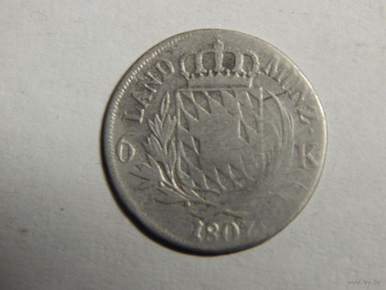 Бавария 6 крейцеров 1807г