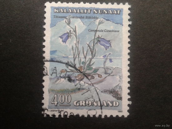 Дания Гренландия 1990 цветы
