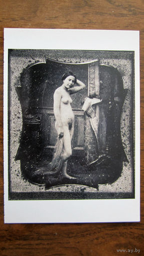Открытка "Старое эротическое фото". Издание Германии, 1994. 11,4 х 16,4