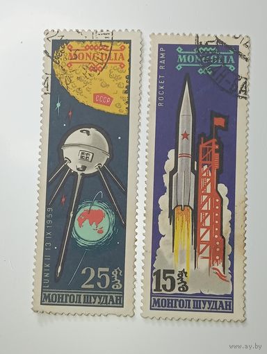 Распродажа коллекции с рубля ! Марка Манголии .