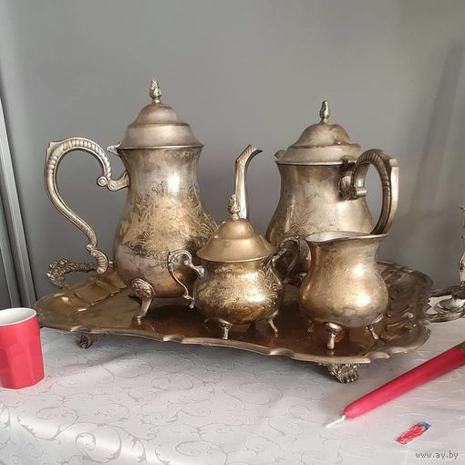 БОЛЬШОЙ НАБОР СЕРЕБРЕНИЕ