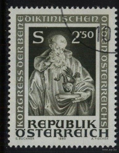 Австрия - 1980[Mi. 1642] Гашеная (AT04)