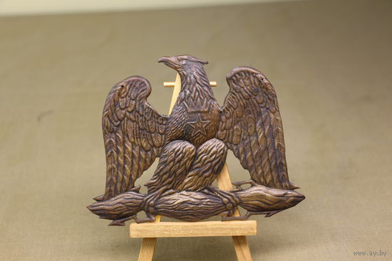 Киверная бляха армии НАПОЛЕОНА, линейный полк. ВОЙНА 1812 год. Распродажа коллекции вещей. С РУБЛЯ! АУКЦИОН!