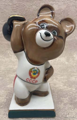 Статуэтка Олимпийский Мишка Гиревой спорт Вербилки