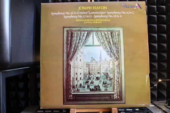 Joseph Haydn, Philharmonia Hungarica, Antal Dorati - Symphony No. 26 In D Minor 'Lamentation', 25, 27, 28 (1975, Vinyl)