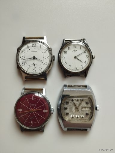 Часы наручные механические. Лот целиком
