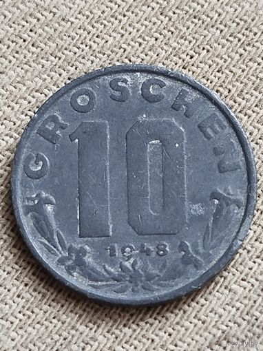 Распродажа - 10 грошей 1948г.,Австрия,Вторая Республика