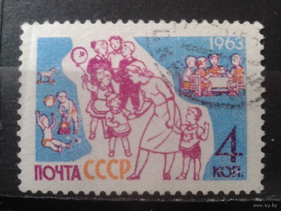 1963 Счастливое детство, в детском саду