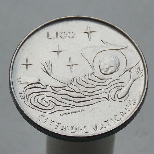 Ватикан 100 Лир 1969