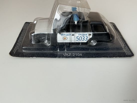 Полицейские машины мира VAZ-2104 (милиция Гродно).