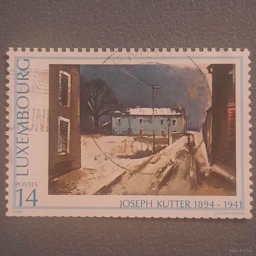 Люксембург 1994. Искусство. Joseph Kutter 1894-1941