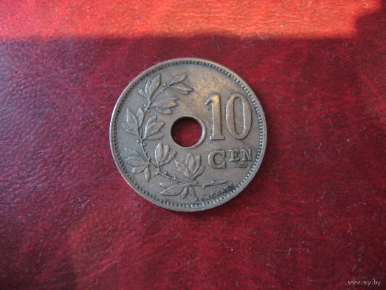 10 сантимов 1929 года Бельгия (Ё)