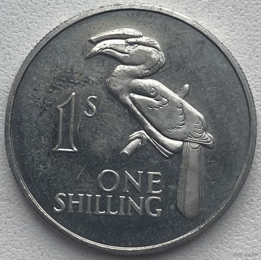 Замбия 1 шиллинг 1964 г.