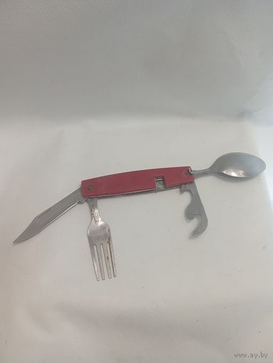 Нож вилка ложка походный туристический