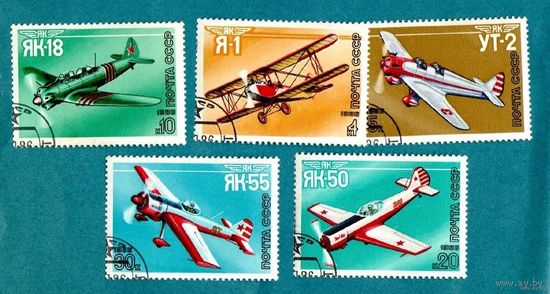 Спортивные самолеты конструкции Яковлева.