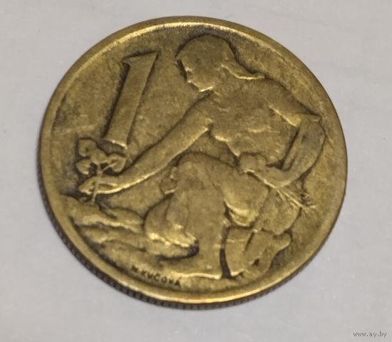 Чехословакия 1 крона 1962