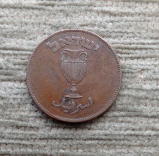 Werty71 Израиль 10 прут 1949 Амфора