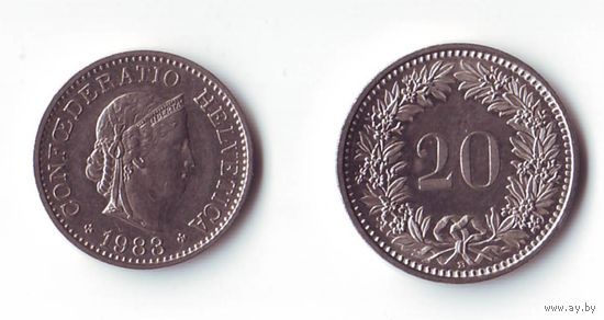 Монеты Швейцарии