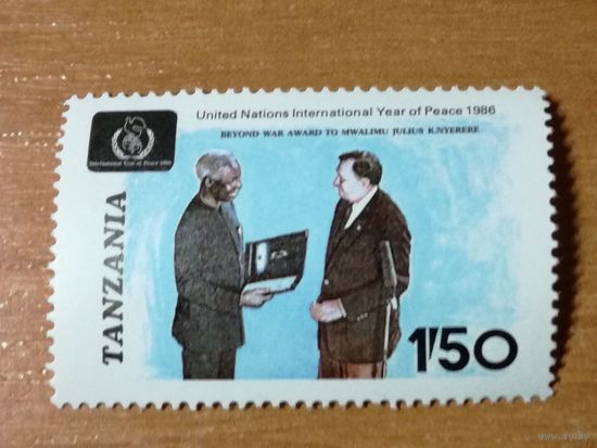 Танзания 1986. Человек года