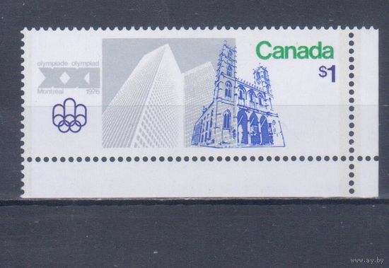 [2126] Канада 1976. Спорт.Летняя Олимпиада.Архитектура. MNH. Кат.4,2 е.