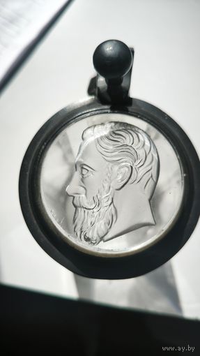 Редкость, пивной бокал " Кайзер Фридрих 3" 1888г