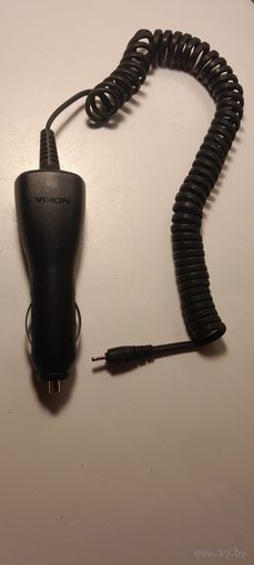 Авто зарядка для мобильного НОКИА с тонким стержнем