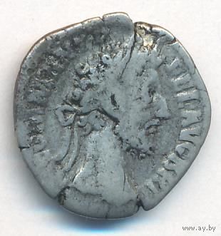 Римская Империя Динарий император Луций Элий Аврелий Коммод 177-192 гг. н.э. Серебро