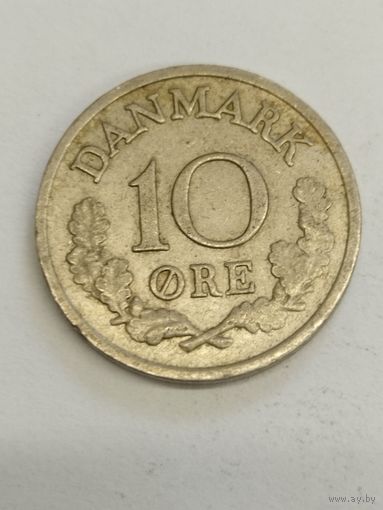 Дания 10 оре 1970