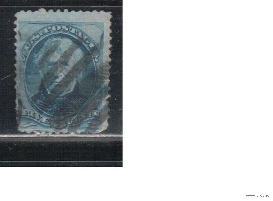 США-1870, (Мих.48), гаш.  , Стандарт, Президенты, Тейлор(2)