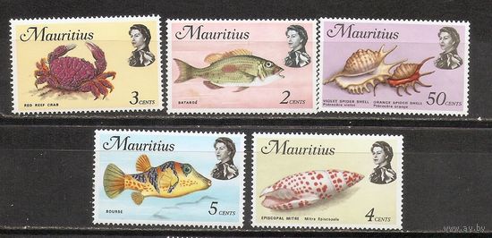 ФФ2 Маврикия 1969 Водный мир