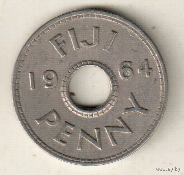 Фиджи 1 пенни 1964