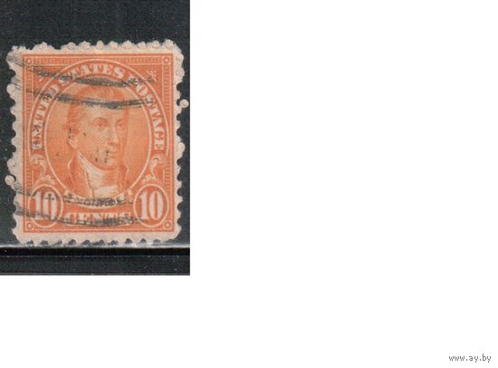США-1922, (Мих.272), гаш.    , Стандарт, Личности, Президенты ,Монро(2)