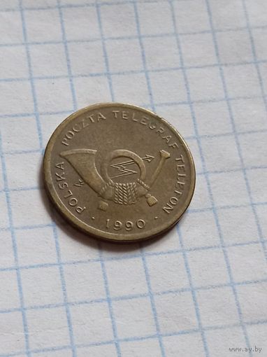Польский телефонный жетон 1990 года
