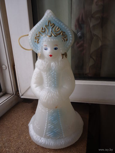 Елочная игрушка СССР редкая . Снегурочка Сюрпризница
