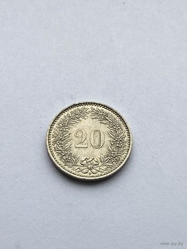 20 раппенов 1987 г., Швейцария