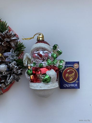 Елочная игрушка. Дед Мороз.