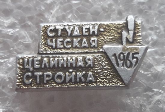 Студенческая целинная стройка 1965 года.
