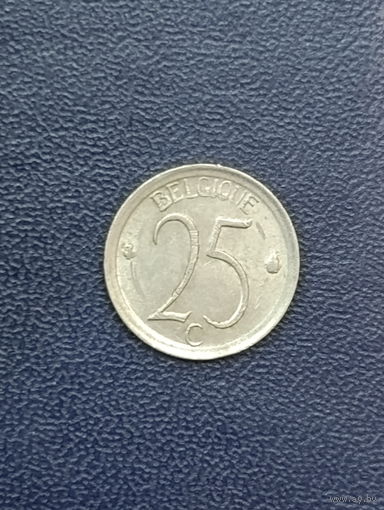 Бельгия 25 сантимов 1971г.