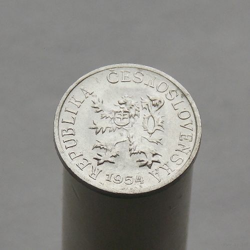 Чехословакия 1 геллер, 1954