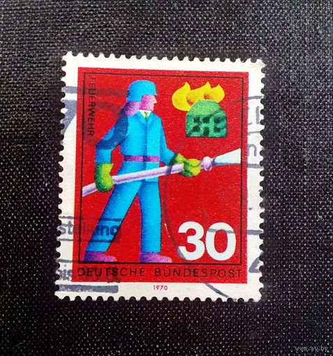 Марка Германия 1970 год