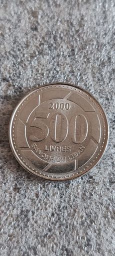 Ливан 500 ливрес 2000