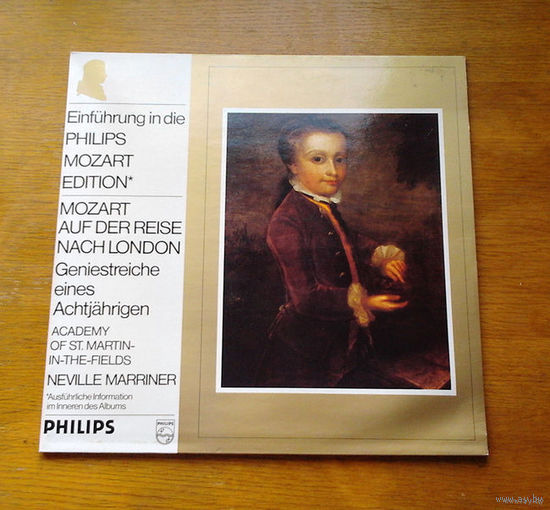 Mozart auf der reise nach London. Academy Of St.Martin-In-The-Fields - Neville Marriner, LP