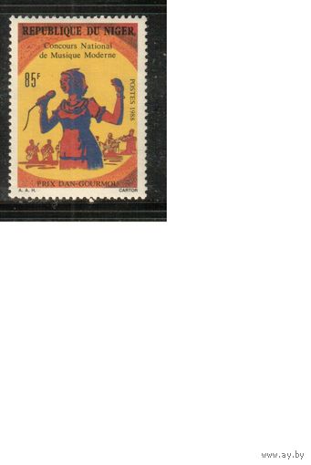 Нигер-1988 (Мих.1042) ** , Музыкальный конкурс(одиночка)