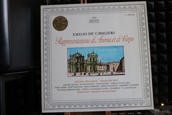 Emilio De' Cavalieri, Tatiana Troyanos, Hermann Prey - Rappresentatione Di Anima, Et Di Corpo (2xVinyl)
